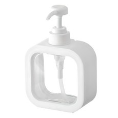J.Mill 方形透明分配器 500ml, 白色, 1個