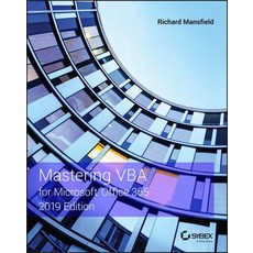 Mastering VBA for Microsoft Office 365 Paperback, Sybex, English, 9781119579335