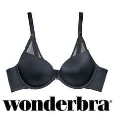 [Wonderbra] 원더브라 에센셜 플런지 블랙 브라 1종 WBWBR2M23T