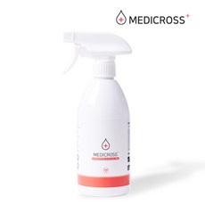 메디크로스 살균 탈취 소독제 본품+스프레이 의류소독 가구 다용도, 8개, 500ml - 메디라베