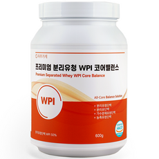 자주가게 분리 유청 단백질 WPI 락토프리 식약청 해썹 인증 대용량 600g, 1개