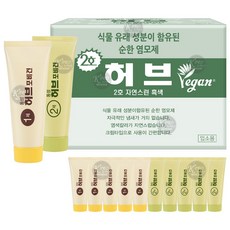 동성제약 허브포비건 업소용 70g 6세트 묶음 옻안타는 스피디 허브 염색약, 1개, 2호-자연스런 흑색