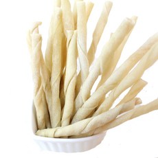랑이네식탁 강아지덴탈껌 한우 소가죽 우피껌 (플레인 닭고기맛 오리맛), 3. 우피스틱 오리말이 40g