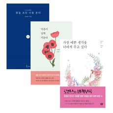 나태주 시집 3권 세트(꽃을 보듯 너를 본다 외), 단품