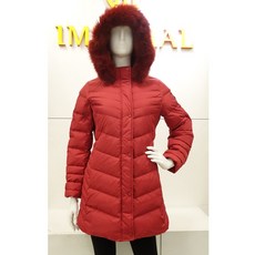 임페리얼 2001 구로점 여성 겨울 가볍고 따뜻한 수입 소재 폭스 여우털 후드 구스 다운 하프 패딩 점퍼 PTZT402 매니져김희선