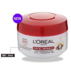 로레알 화장품 리페어5 딥 리페어링 마스크 200ml, 상품선택