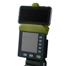 Concept 2 로잉 머신 스키 에르그 및 바이크 에르그의 PM5 모니터용 휴대폰 홀더 - 머신과 호환되는 실리콘 스마트폰 거치대 로우를 타는 사람들을 위한 이상적인 액세서리