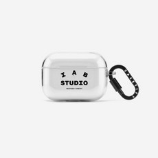 케이스티파이 x 아이앱 스튜디오 로고 에어팟 프로 케이스 클리어 Casetify x IAB Studio Logo AirPods Pro Case Clear