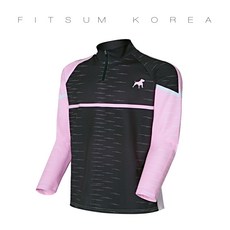 핏섬 MASTERS 마스터 쉘탑 남녀공용 긴팔티셔츠 집업 배드민턴 탁구 스쿼시 경기복 FITSUM