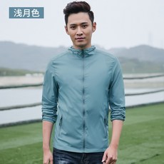 주연 자켓 슬림핏 바람막이 야상 점퍼 754, L, 男라이트月色