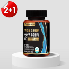 뉴트리루틴 프로테오글리칸 보스웰리아 연어코연골 프리테오글리칸 2형 콜라겐 콘드로이친 황산 우슬 60정 2+1 3통 6개월분, 3개