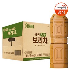 광동 밀싹보리차 무라벨 1.5L 6개