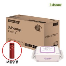 베베숲 트러스트 플러스 캡형 80매 X 16입 유아용 물티슈