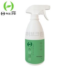 허브크린 다목적세정제 500ml 가전제품 가죽 크리너 클리너 청소용품 마루바닥청소 찌든때제거, v허브크린 다목적세정제 500ml 1개v