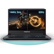 Acer Predator Helios 300 게이밍 노트북 PC 15.6" Full HD 144Hz 3ms IPS 디스플레이 Intel i7-9750H, 단일상품, 단일상품