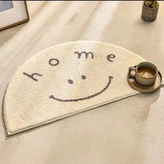 캐시미어러그HOME반달발매트