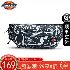 dickies 가슴 가방 패드 남자 크로스백 트레이닝 캐주얼 트레이닝 숄더 숄더백 야외 캔버스 남녀 동종 커플백 블랙