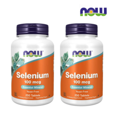 나우푸드 셀레늄 100mcg Selenium 250정 2개