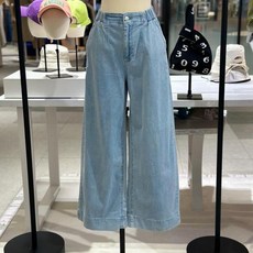 반에이크 밴딩 와이드 데님팬츠 VB35DLU205W132064