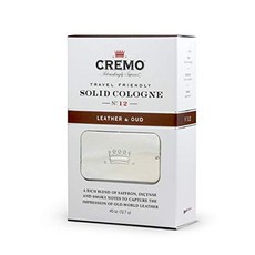 Cremo Solid Cologne That Fits In Your Pocket So You Can Apply Discreetly - Silver Water & Birch.45 Ounce Tin (SC1504), Style = Leather & Oud, 본문참고, 본문참고