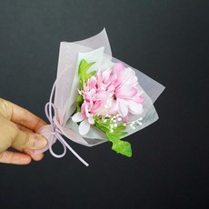 개미상회납골당 미니 조화꽃다발/조화꽃다발/미니꽃다발/납골당꽃/봉안당꽃/추모꽃/성묘꽃/49재꽃/기일꽃, 3.3.미니조화다발-수국3색모음(양면테잎)