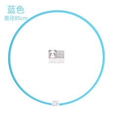 굿씽찰리 뱃살훌라후프 하나주얼리훌라후프 디캐논 DOMYOS 체조 경량 내마모성 바꾸다 사용 헬스 피트니스 체형보정, 호 블루 85cm