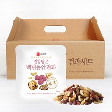 [유기샘] 백년동안 견과 28일분 504g (18g x 28), 단품