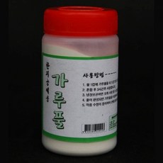 기타 (한지공예) 가루풀100ml, 상세페이지 참조, 1개 - 비단풀칠