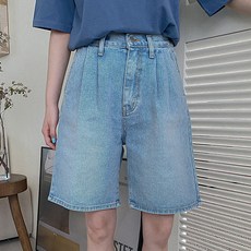 뒷밴딩청반바지