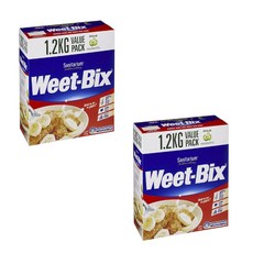 해외 위트 빅스 Weet-bix Cereal 1.2kg 2통 대용량, 2개 - 하이언스디빅스