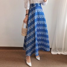 새틴롱스커트