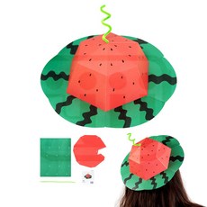 수박모자만들기