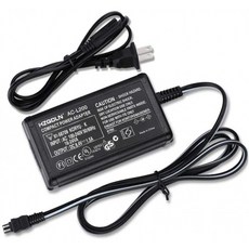 AC 전원 어댑터 충전기 및 US 케이블 호환 소니 핸디캠 FDR-AXP55 FDR-AX53 FDR-AX33 FDR-XR150 디지털 캠코더, 단일옵션