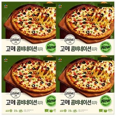 고메 클래식 콤비네이션피자 405g x 4개