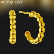 순금금볼귀걸이