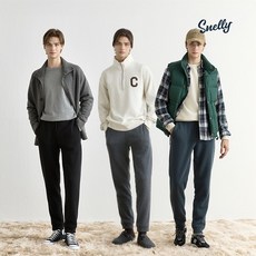 [Snelly] 스넬리 24FW 남성 컴포트 기모 팬츠 3종