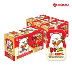 [서울우유] 홍삼츄츄 사과 배 100ml 40팩, 옵션선택, 단품