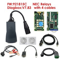자동차 스캐너 차량 고장 진단기 ODB ODB2 DPF elm327 오토게이지 Lexia 3 PP2000 Full Chip Diagbox V7.83 with Firmware, 협력사, 921815C 전체