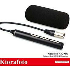 [해외직구]Sony HXR-NX30 용 Kiorafoto 카메라 캠코더 마이크 HXR-NX70 HXR-NX5 DSR-PD170 HVR-A1 HDR-AX2, 1개, One Color_One Size