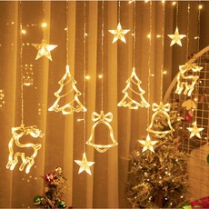 파티굿즈 LED 조명 크리스마스장식 인테리어 소품 데코용품, 크리스마스가랜드, 1개