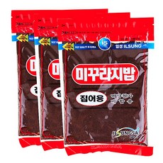 일성사 미꾸라지밥 집어용, 230g, 3개입