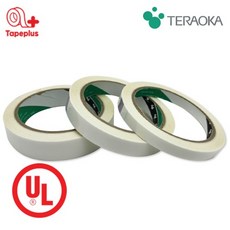 TERAOKA 631S 폴리에스터 필름 절연테이프 50M 1350F-1 대체, 검정색, 15mm, 1개