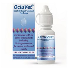 미국직구 OcluVet 오클루벳 강아지 눈 영양제 백내장 오큐루벳, 1개, 16ml