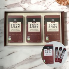 4년근 약도라지 구증구포 홍도라지 조청 스틱 세트