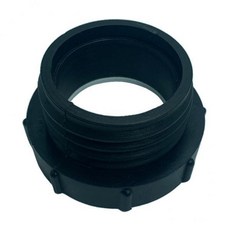 DAMMAIDDAO 2x 1000 탱크 어댑터 가든 호스 커넥터 어댑터 62mm 스레드 피팅, 블랙, PP 폴리프로필렌, 1개