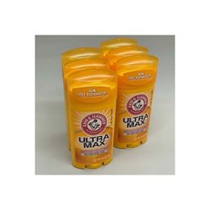 암앤해머 ARM & HAMMER6팩 Ultra Max 발한 방지제 탈취제 파우더 프레쉬 2.6온스 Exp 1 208608, 6개