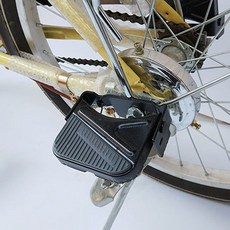 자전거 뒷바퀴 보조 발판 접이식 발 받침대 뒷자리 발받침, 1개