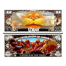 sp 해외 1월 Anime Source Dr. Seuss The Lorax 캐릭터 기념 참신 +이색수집품