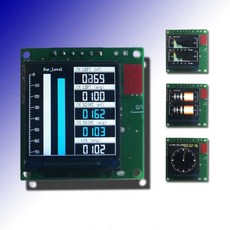 음악 스펙트럼 디스플레이 분석기 미니 1.3 인치 LCD MP3 전력 오디오 레벨 리듬 균형 VU 모듈, 01 1.3 inch LCD_01 1PCS