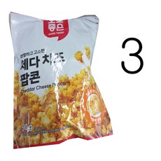 오늘좋은 체다치즈팝콘, 3개, 90g